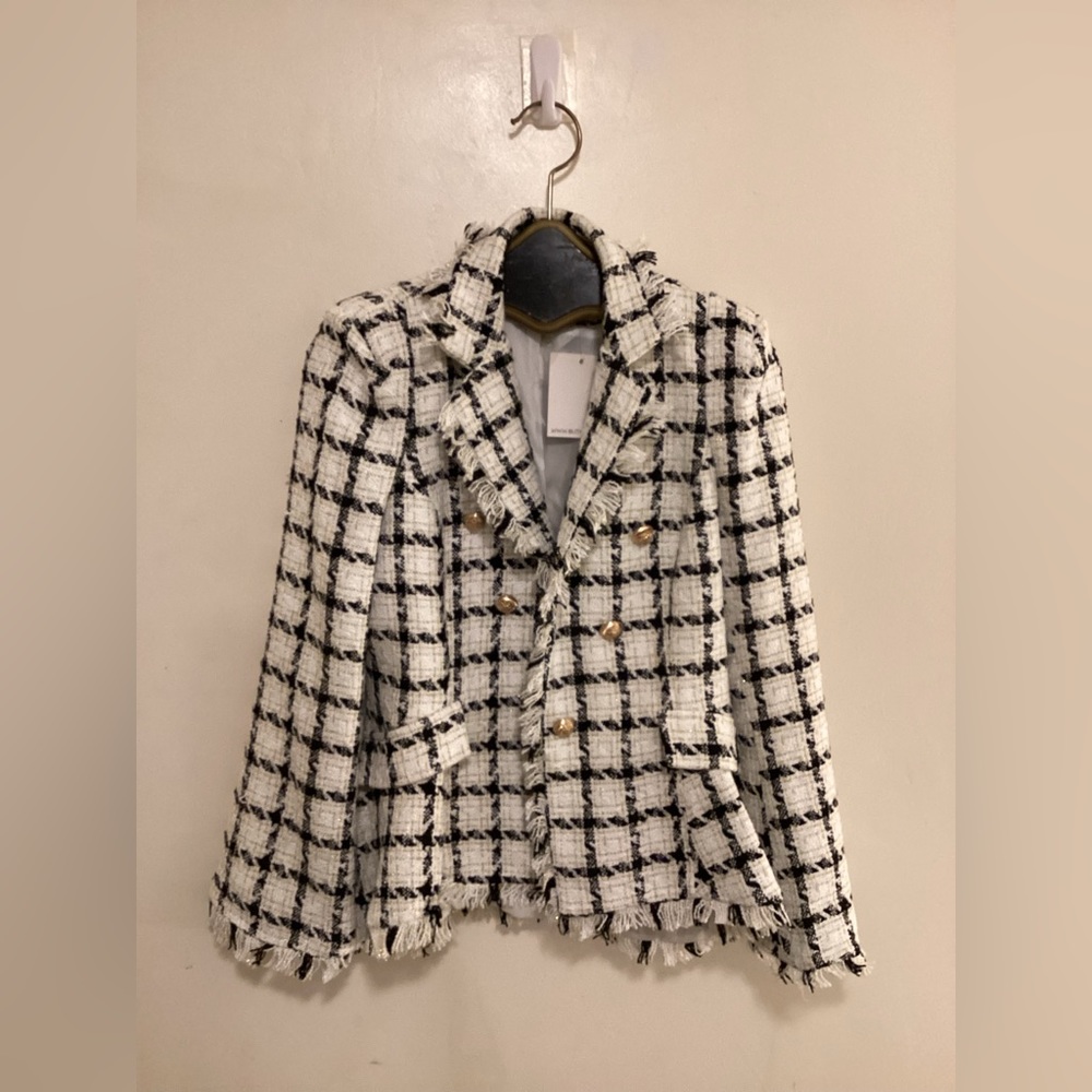 Blithe Elegant Black Multi-Color Textured Gold De… - image 1